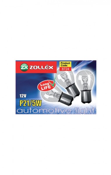 ZOLLEX Bulb P21 5W 12V, Small bulbs, Products